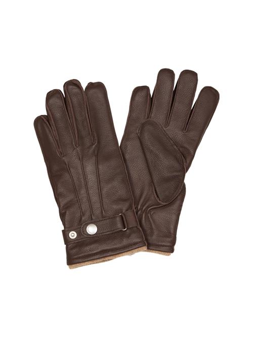 SELECTED Fingerhandsker  brun