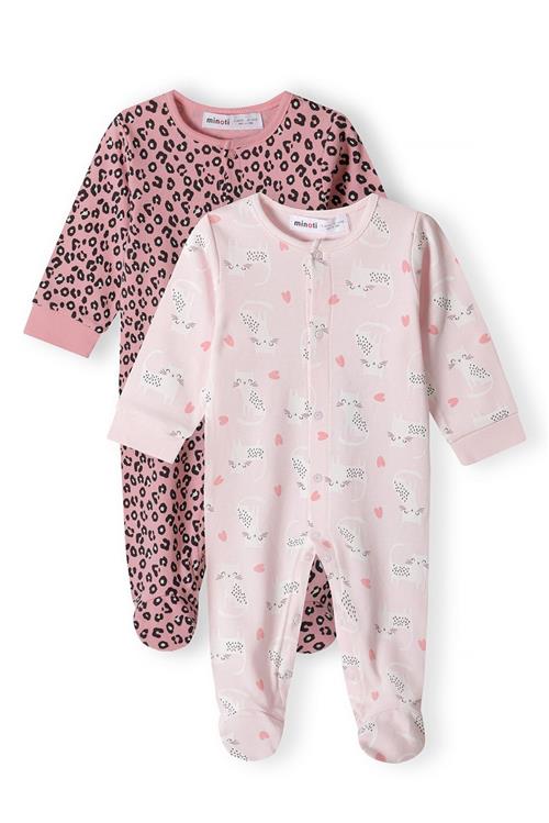 MINOTI Nattøj  nude / rosé / lys pink / sort