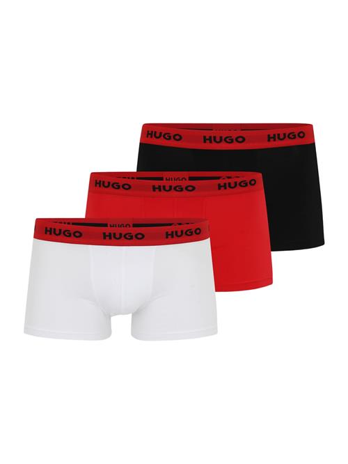 HUGO Boksershorts  beige / rød / sort