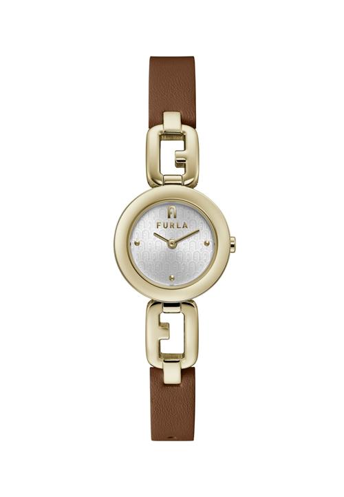 FURLA Analogt ur 'Furla'  brun / guld / sølv