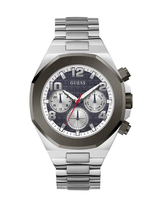 GUESS Analogt ur 'Empire'  navy / grå / sølv