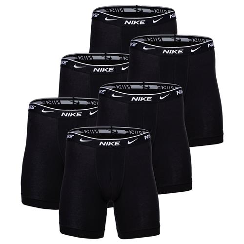 NIKE Boksershorts  sort / hvid