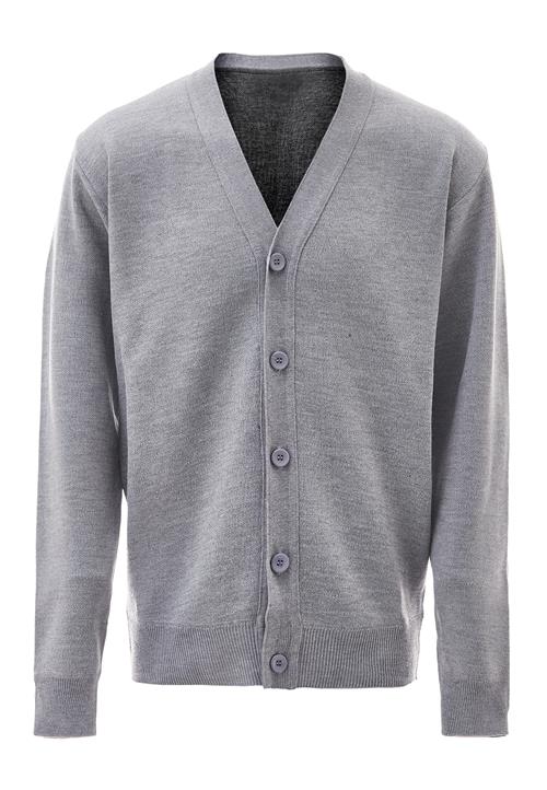 FUMO Cardigan  grå-meleret