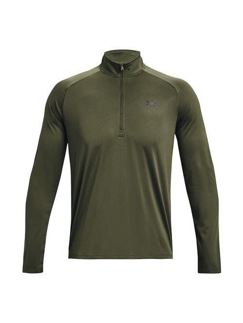 UNDER ARMOUR Funktionsskjorte 'Tech 2.0'  oliven / sort