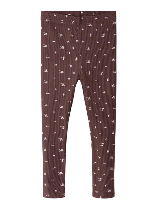 NAME IT Rib Leggings Soho Peppercorn