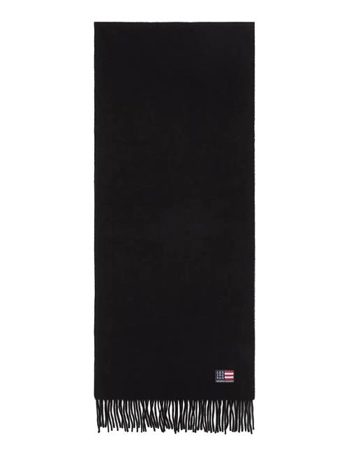 Recycled Wool Blend Scarf Lexington Clothing Black
