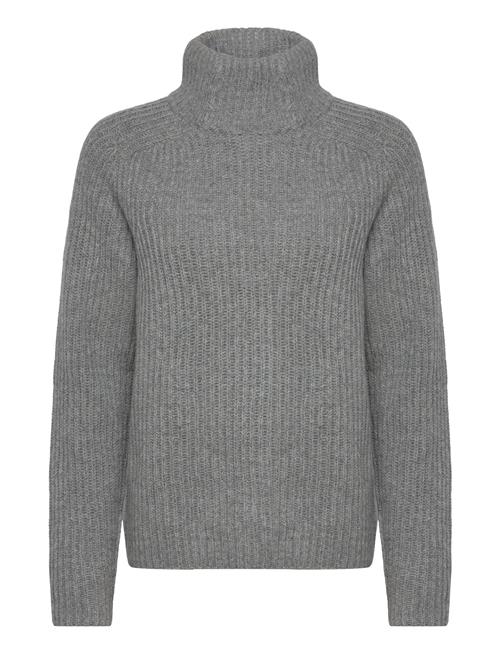 Mmthyra Highneck Knit MOS MOSH Grey