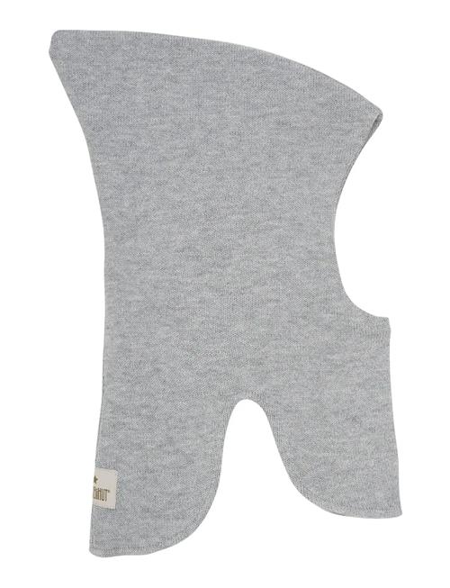 Balaclava Wool Knit Windstop Huttelihut Grey