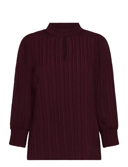 Fqgrsvalse-Blouse FREE/QUENT Burgundy