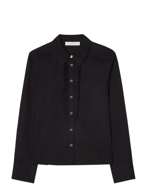 Nicoline Plissé Blouse BUSNEL Black