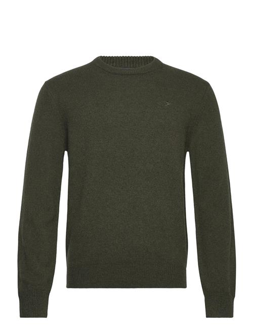 Lambswool Crew Hackett London Khaki