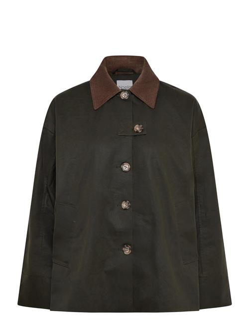 Lupita Wax Jacket Noella Khaki