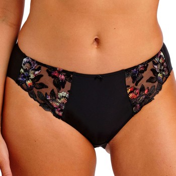 Fantasie Trusser Magdalena Brief Sort blomstret X-Large Dame