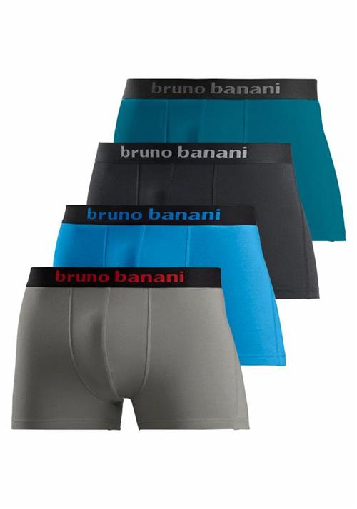 Bruno Banani Boksershorts  turkis / røggrå / petroleum / sort