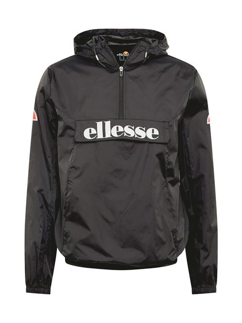 ELLESSE Overgangsjakke 'Acera'  lysegrå / rød / sort