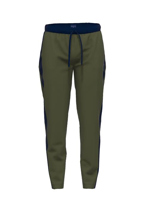 TOM TAILOR Pyjamasbukser  navy / mørkegrøn