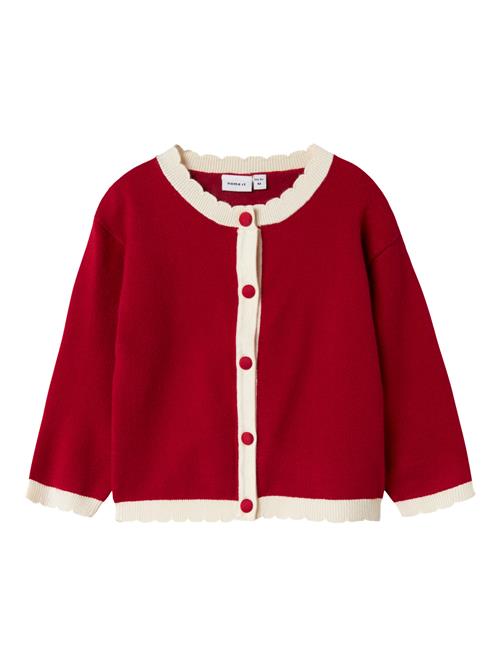 NAME IT Strik Cardigan Ralbo Jester Red