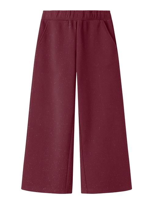 NAME IT Brede Glimmer Bukser Roka Burgundy