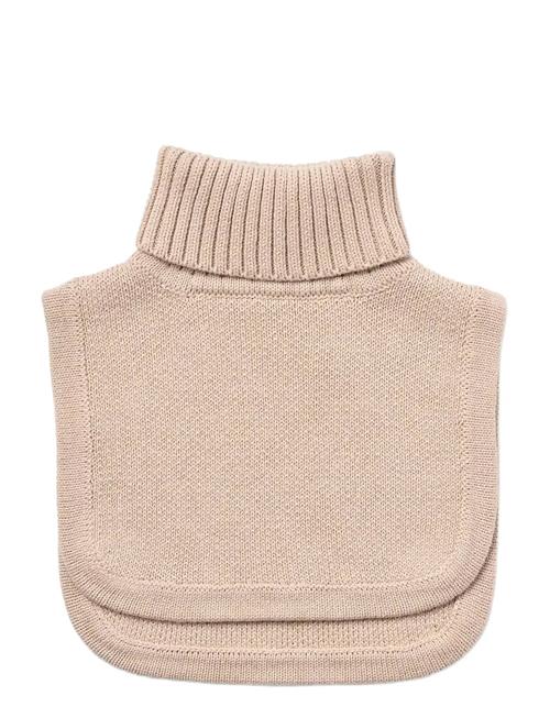 Jacquard Neckwarmer Stoffe Wheat Beige