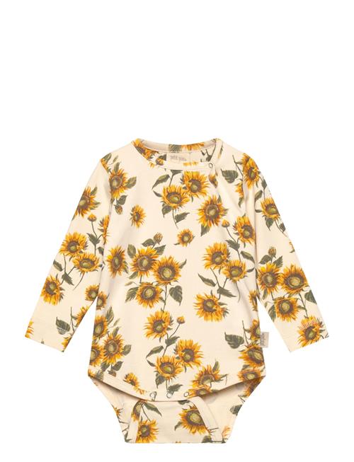 Body L/S Printed Petit Piao Cream