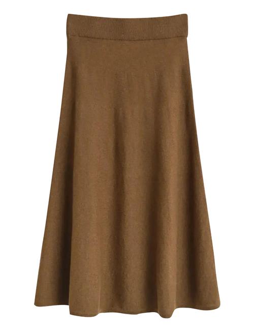 Superfine Lambswool Skirt GANT Beige