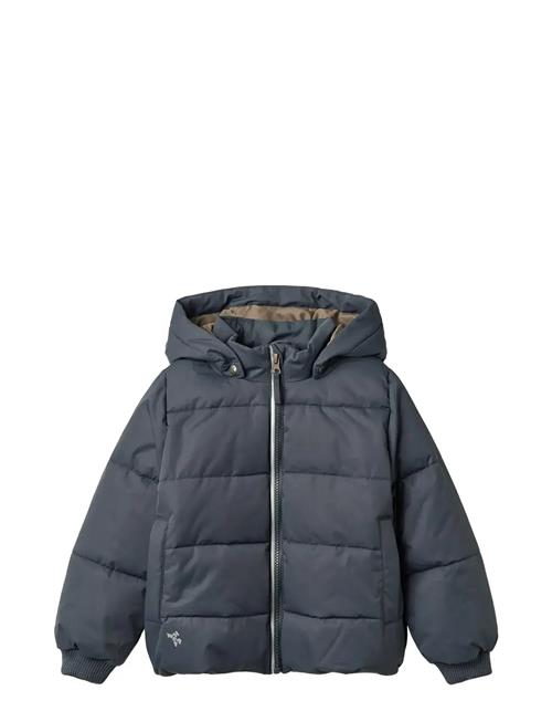 Puffer Jacket Cammoe Wheat Navy