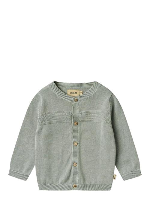Knit Cardigan Sofus Wheat Blue
