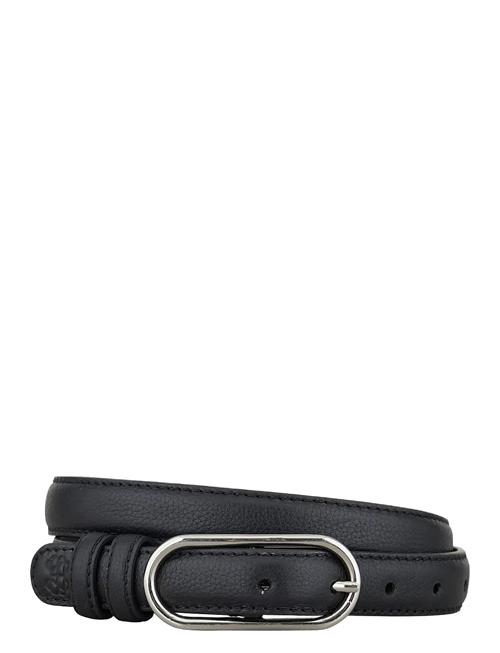 Grain Nola Leather Belt Becksöndergaard Black