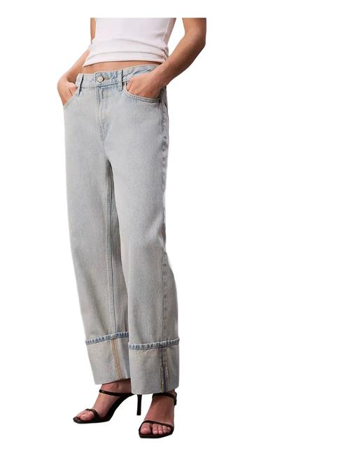 Relaxed Crop Cuff Hazy Sunset Calvin Klein Jeans Blue