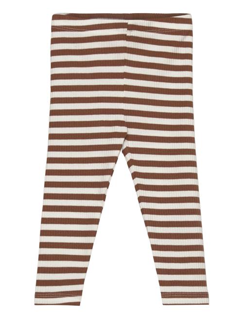 Tnsbfro Rib Leggings The New Brown