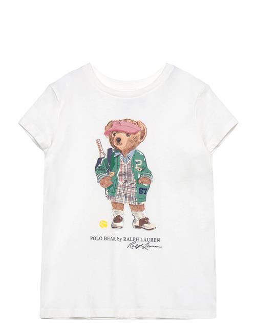 Polo Bear Cotton Jersey Tee Ralph Lauren Kids White