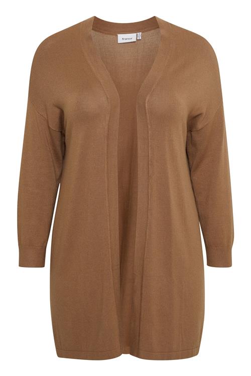Fransa Curve Cardigan 'FPBlume'  brun