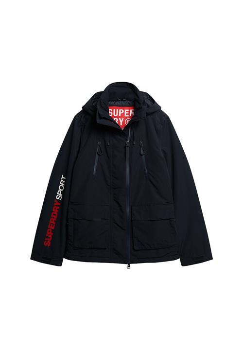 Superdry Overgangsjakke  marin / rød / hvid