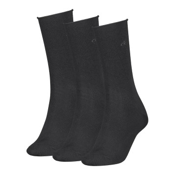 Calvin Klein Strømper 3P Classic Socks For Women Sort Str 39/42 Dame