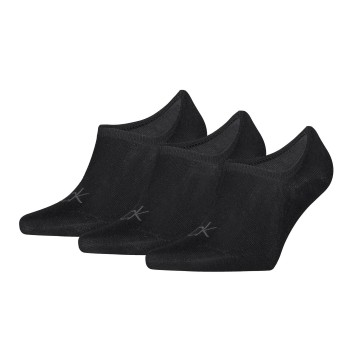 Calvin Klein Strømper 3P Footie Men Socks High Cut Sort Str 43/46 Herre