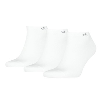 Calvin Klein Strømper 3P Sneaker Socks For Men Hvid Str 43/46 Herre