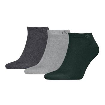 Calvin Klein Strømper 3P Sneaker Socks For Men Flerfarvet-2 Str 39/42 Herre