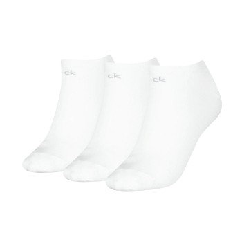 Calvin Klein Strømper 3P Sneaker Socks For Women Hvid Str 39/42 Dame