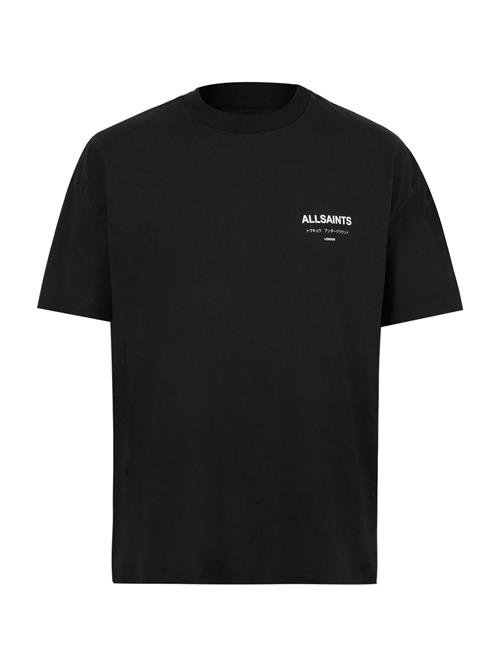 AllSaints Bluser & t-shirts 'Underground'  sort / hvid