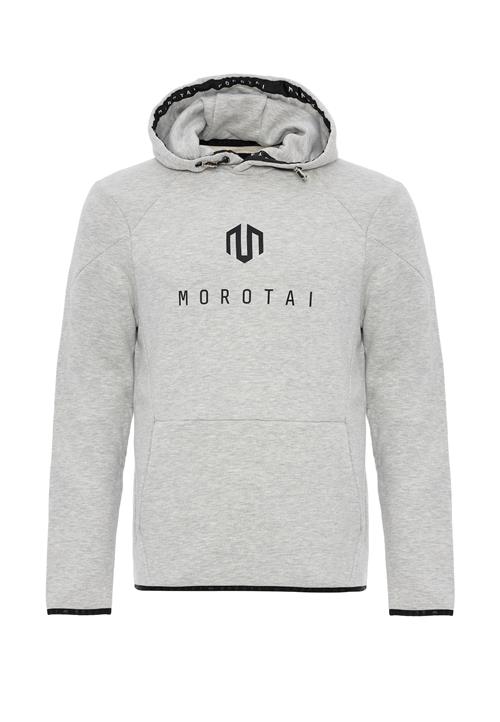 MOROTAI Sweatshirt 'NEO'  grå-meleret / sort