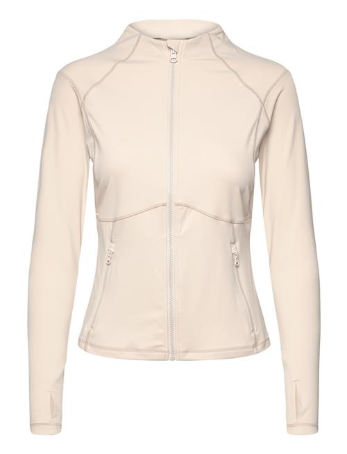 Sculpting Zip Jacket Aim´n Beige