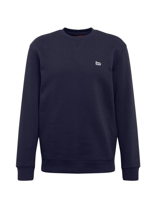 Lee Sweatshirt 'PATCH CREW SWS'  navy / hvid