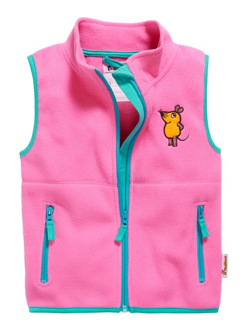 Se PLAYSHOES Vest 'DIE MAUS'  turkis / okker / gylden gul / pink hos About You