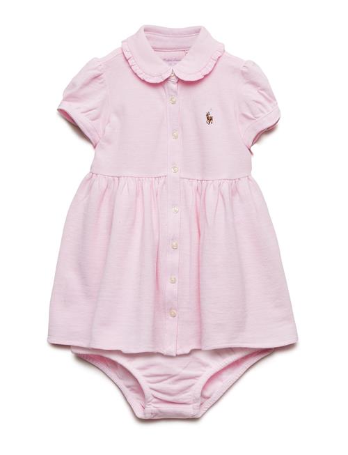 Oxford Mesh-Solid Oxford-Dr-Knt Ralph Lauren Baby Pink