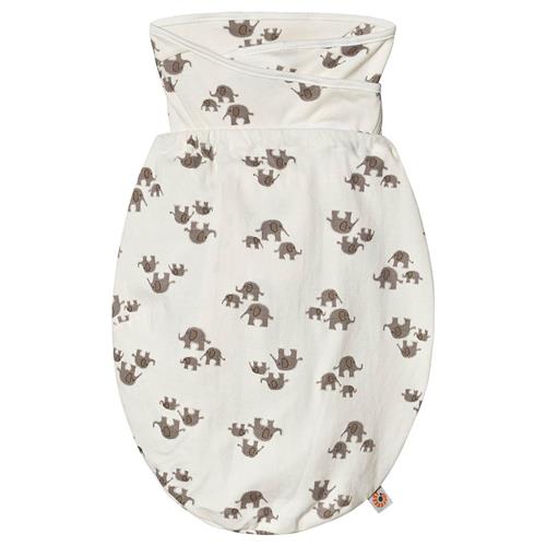 Ergobaby Elefant Svøb til Nyfødt One Size      unisex