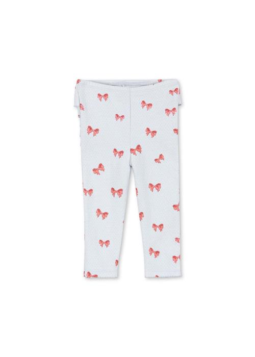 Konges Sløjd GOTS Sui Bukser Med Frynser Rosia Blue Bow  Rosia Blue Bow 9 months  Lyserød  9 måneder  kvinde