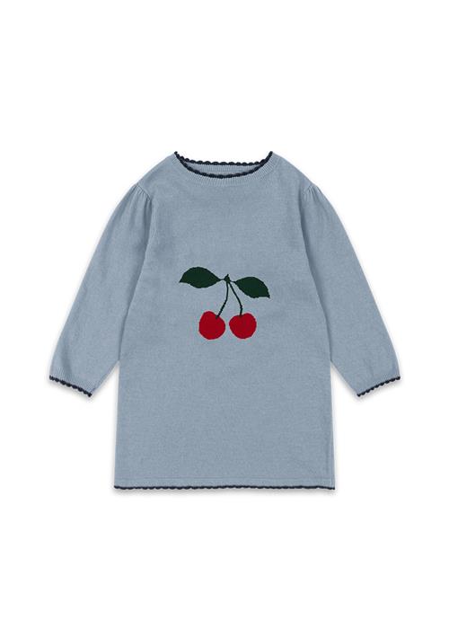 Konges Sløjd Alexa Strikket Kjole Blue Fog  Blue Fog 18 months  Blå  18 måneder  kvinde