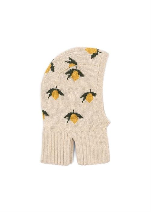 Konges Sløjd Belou Strikket Balaclava Lemon  Lemon 12-18 months  Beige  12-18 måneder  unisex