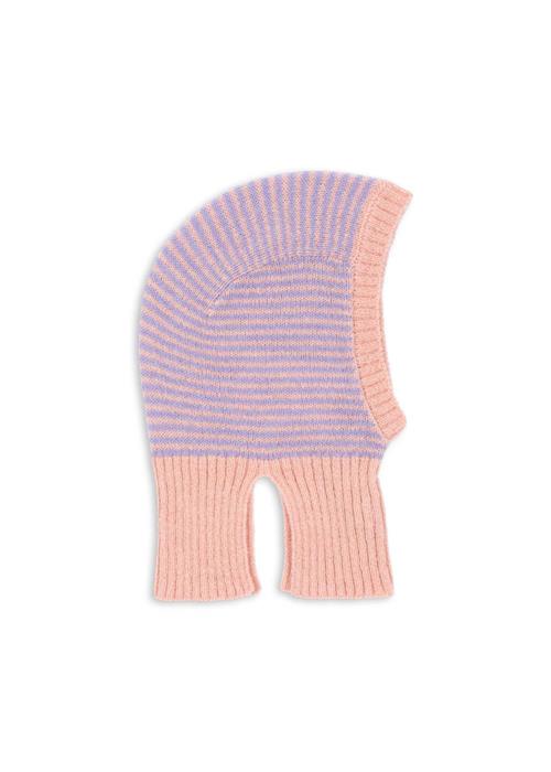 Konges Sløjd Berle Strikket Balaclava Purple Pink Dolphin  Purple/Pink Dolphin 5-8 Y  Lilla  5-8 år  kvinde