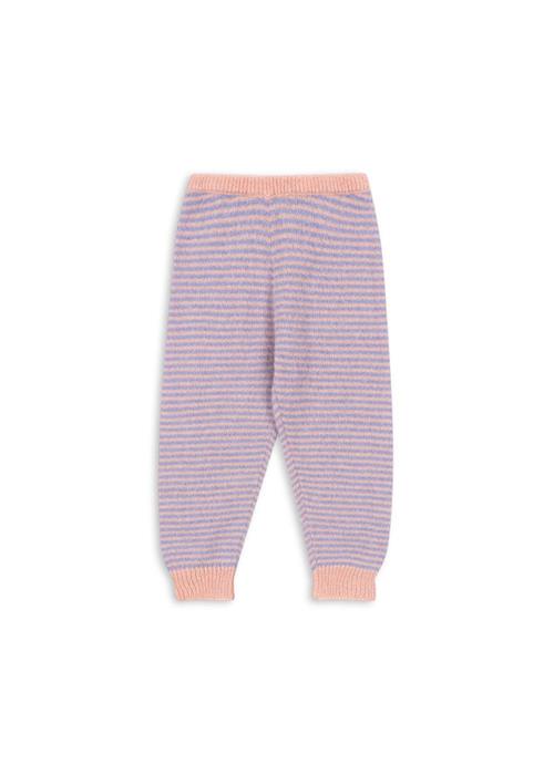 Konges Sløjd Berle Strikkede Bukser Purple Pink Dolphin  Purple/Pink Dolphin 5-6 Y  Lilla  5-6 år  kvinde